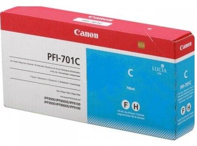 Tusz oryginalny PFI-701C cyan Canon Imageprograf iPF 8000