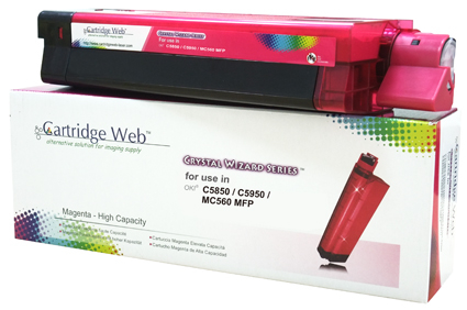 Toner Magenta OKI C5850 zamiennik 43865722