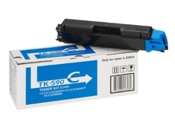 Toner do Kyocera FS-C5250DN, FS-C2026MFP C2036MFP C2126MFP, cyan TK-590C