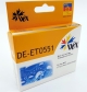 Tusz zamiennik WOX T0551 czarny Epson