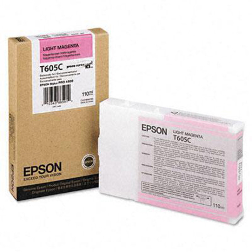 Atrament oryginalny C13T605C00, T605C Light Magenta Epson