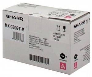 Toner oryginalny MX-C30GT-M magenta Sharp MX-C250F, MX-C301W