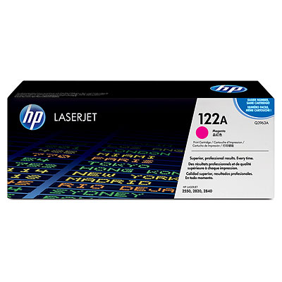 Toner oryginalny magenta Q3963A, 122A HP