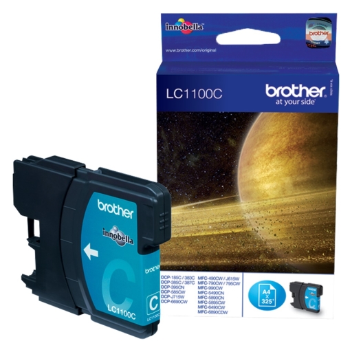 Tusz Brother DCP-385C 585CW, MFC-790CW cyan LC-1100C 6ml