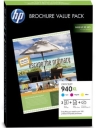 HP CG898AE OfficeJet 8500 8000 tusze 940XL kolor CMY + papier foto