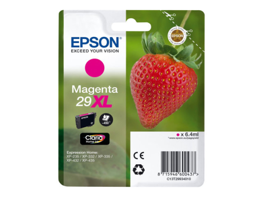 Tusz oryginalny Claria 29XL magenta Truskawka Epson