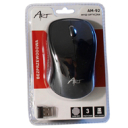 Art AM-92A mysz optyczna bezprzewodowa USB black