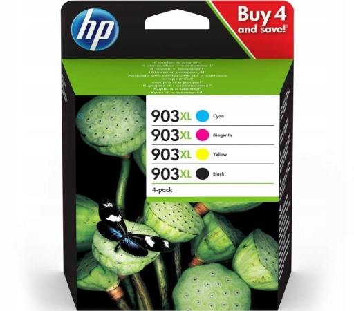 Tusze 903 HP Officejet 6950 6960 6970 CMYK 4-Pack Sklep