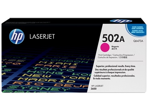 Toner oryginalny 502A magenta Q6473A HP