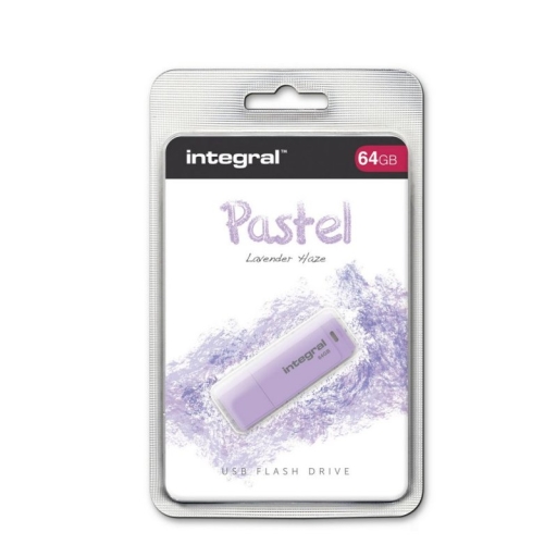 Pamięć przenośna USB Pastel - fioletowa - 64GB