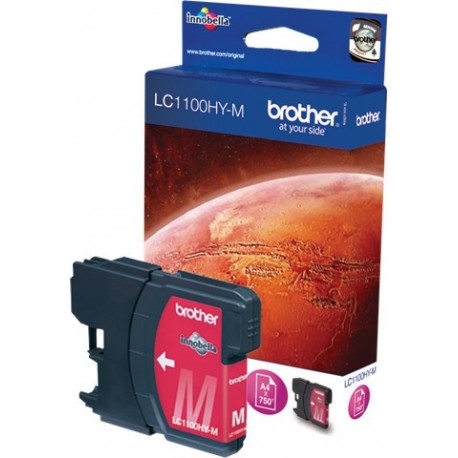 Tusz oryginalny LC-1100HYM magenta wysokowydajny Brother