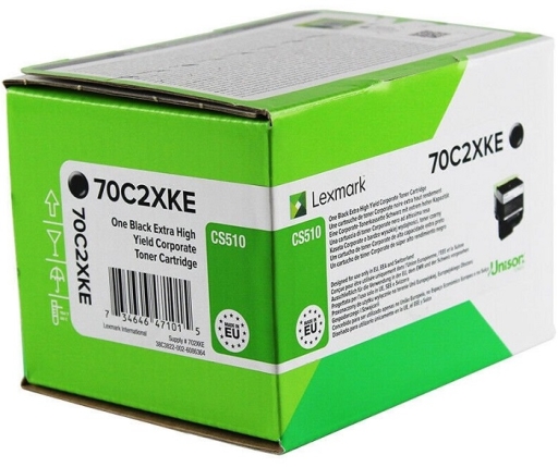 Toner Lexmark CS510 korporacyjny 70C2XKE czarny 8k