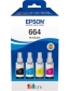 Tusze Epson Multipack T664 do EcoTank ET-2650 L1455 L3050 L3060 L3070 CMYK