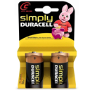 Bateria Duracell LR14 Basic