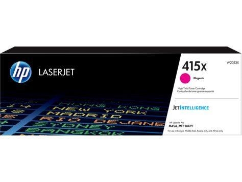 Toner 415X oryginalny magenta HP M454