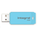 Integral błękitny pendrive 16GB PASTEL