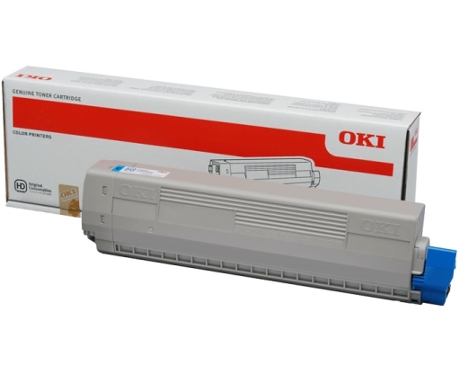 Toner oryginalny 44844615 cyan Oki C822