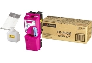 Toner oryginalny magenta TK-820M Kyocera