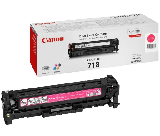 Toner oryginalny Cartridge 718 magenta CANON