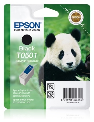 Tusz do Epson Stylus Color 400 440 460 500 600 640 660 670 czarny T0501