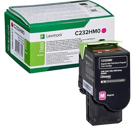 Toner C232HM0 Lexmark MC2535 magenta