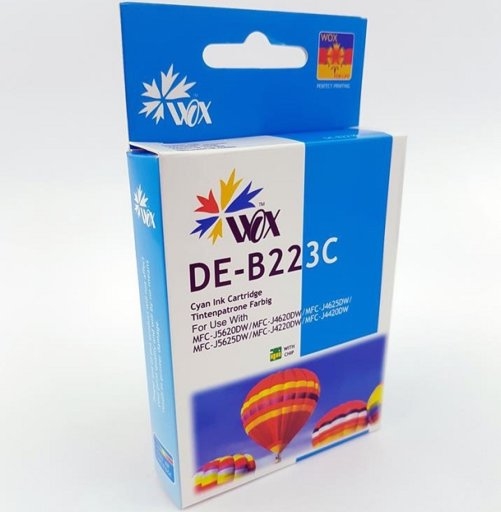 Tusz Wox LC223C Brother MFC-J4420DW cyan