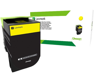 Toner Lexmark 802YE, 80C20YE korporacyjny żółty