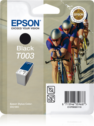 Tusz T003 Epson Stylus Color 900 980, czarny 840 stron