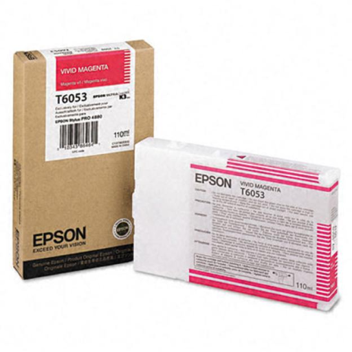 Atrament oryginalny C13T605300, T6053 Vivid Magenta Epson