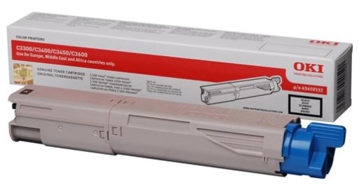 Toner Oki C3300/C3400/C3600 czarny