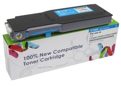 Toner Cartridge Web zamiennik Dell C3760 593-11122, FMRYP cyan