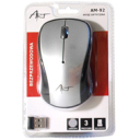 Art AM-92B mysz optyczna bezprzewodowa USB silver