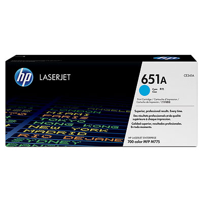 Toner cyan HP Laserjet Enterprise 700 color MFP M775