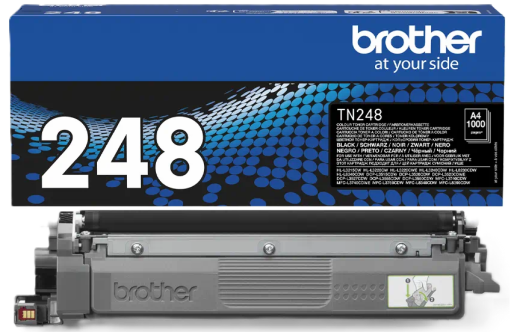 Toner TN248BK Brother HL-L3220/8230/8240CDW DCP-L3520/3560CDW MFC-L3740/8340/8390CDW 1k