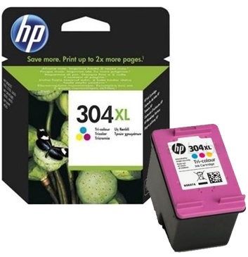 Tusz oryginalny Hewlett Packard N9K07AE, 304XL kolor