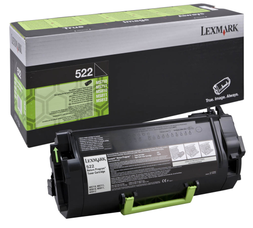 Toner oryginalny 52D2000, 522 Lexmark