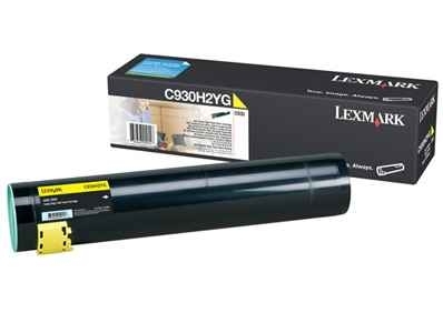 Toner żółty C930H2YG Lexmark C935