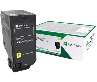 Toner Lexmark 74C2SY0 żółty