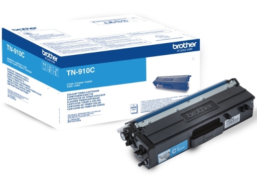 Toner oryginalny TN-910C cyan Brother