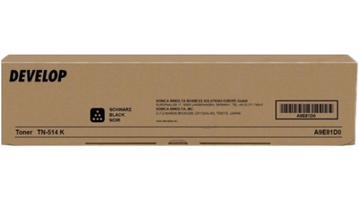 Toner Develop Ineo Plus 458 558 658 czarny TN-514K