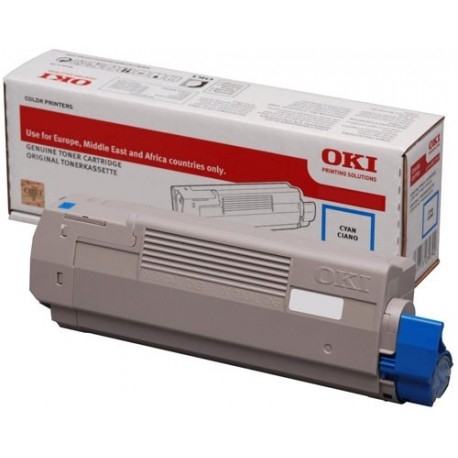 Toner oryginalny Oki C612 46507507 cyan