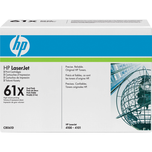 Toner HP LJ 4100 dwupak 61X 2 x 9k