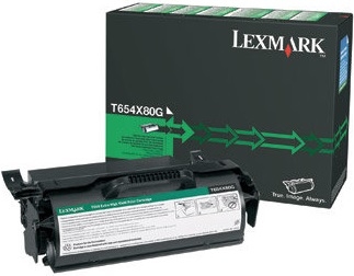 Toner Lexmark T654 korporacyjny T654X80G