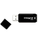 Pendrive Integral USB 64GB czarny USB 2.0 ze zdejmowaną zatyczką