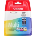 Tusze CLI-526CMY Canon MG5150 MG6250 iP4950 iX6550