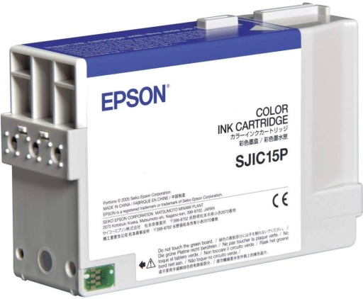 Tusz oryginalny C33S020464, SJIC15P Epson ColorWorks C3400, Epson TM-C610, TM-C3400 S020464 kolor