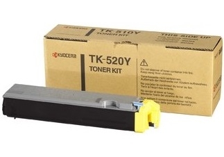 Toner oryginalny żółty TK-520Y Kyocera