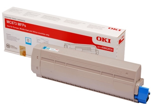 Toner oryginalny 45862816 cyan Oki