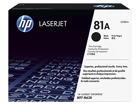 Toner oryginalny CF281A, 81A HP M630