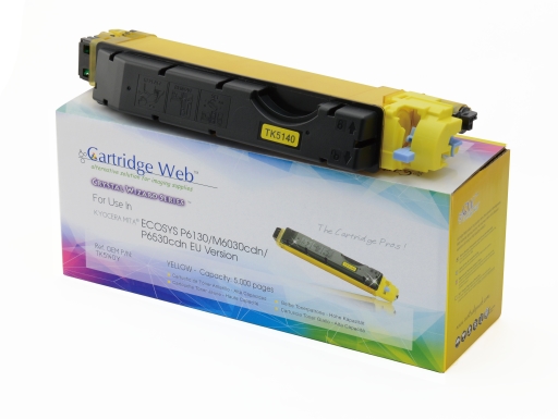 Toner zamiennik CARTRIDGE WEB TK-5140Y żółty KYOCERA